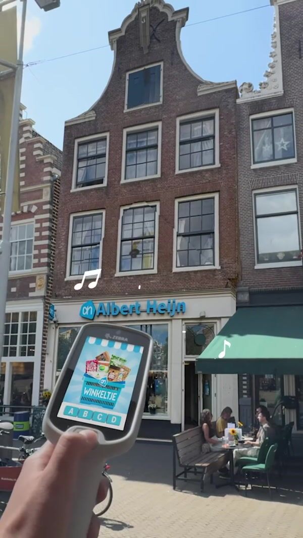 Albert Heijn Store Folds into a Miniature Shop