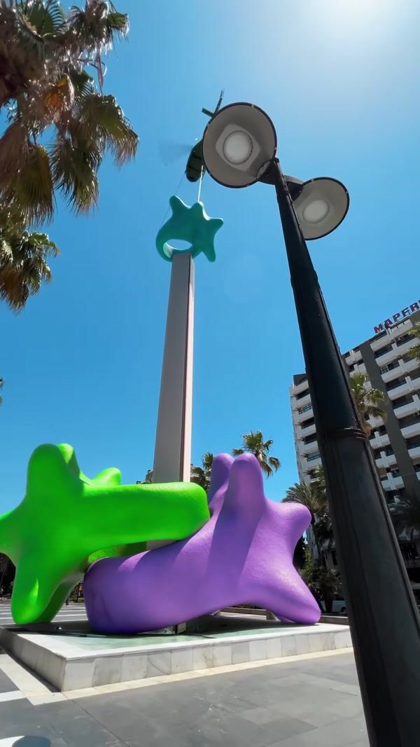 TARTI Rings Inserted Into Obelisk by Helicopter
