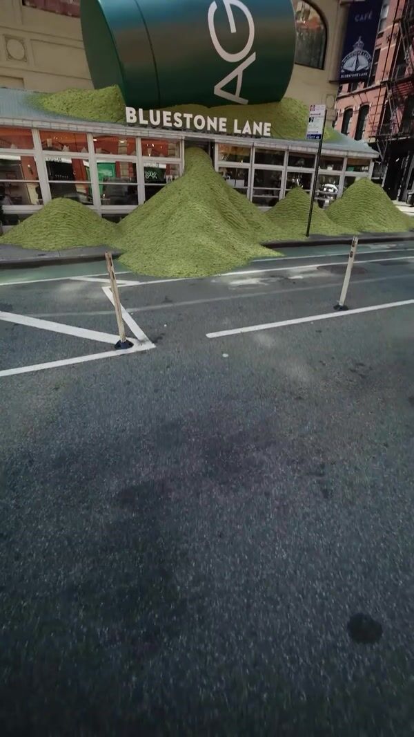 Bluestone Lane "AG1" Green Powder Spill
