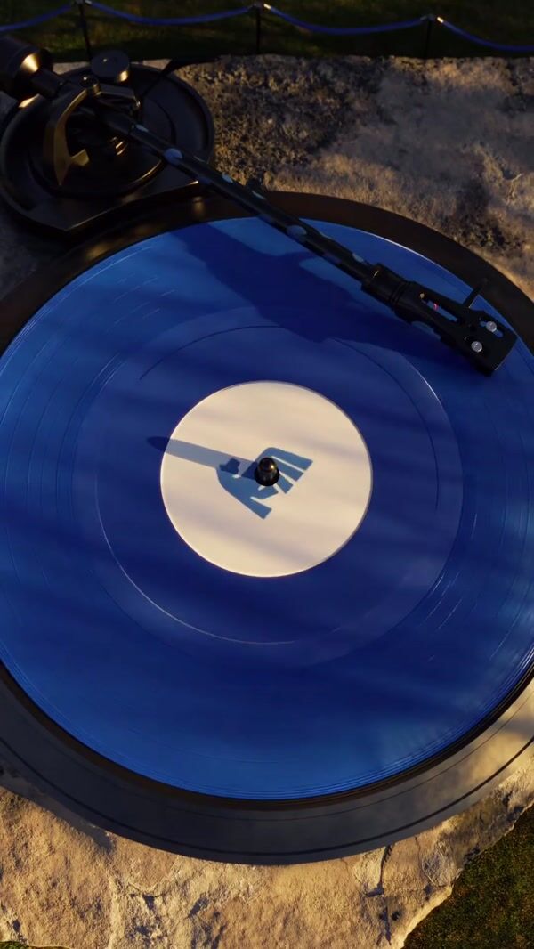 Russ Massive Vinyl Record In Central Park