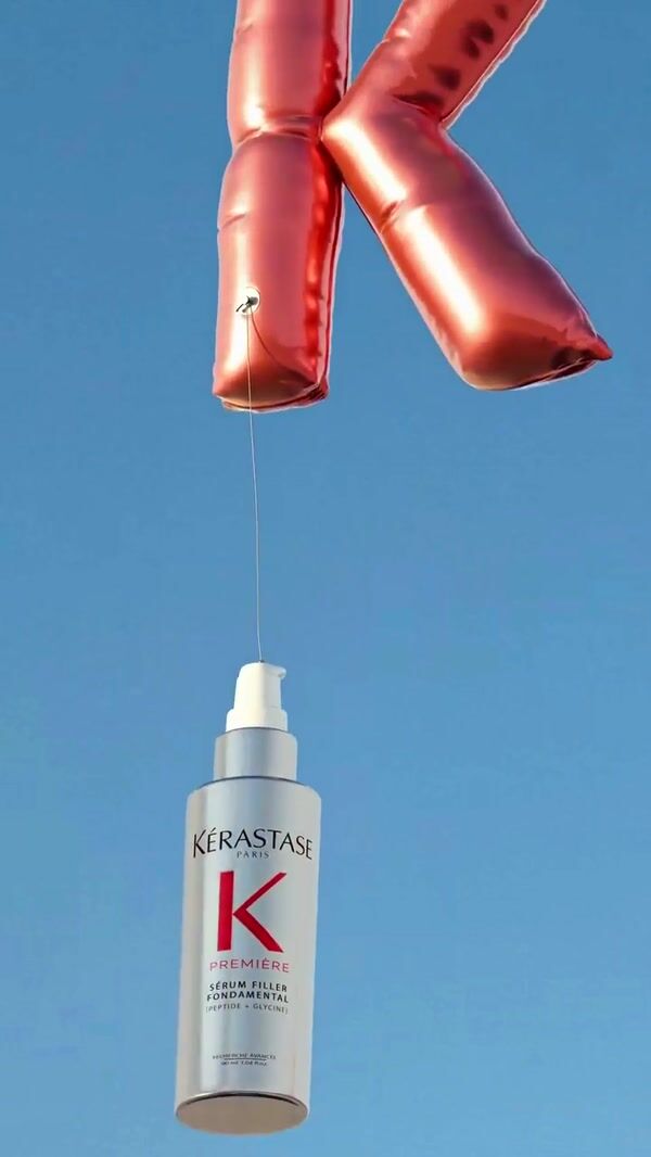 Kérastase Serum Carried by K Balloon in Dubai