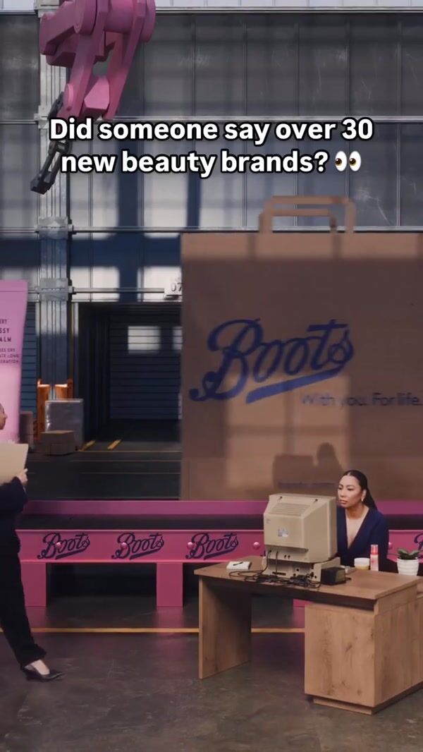 Boots Giant Beauty Products Packed Into Giant Bag