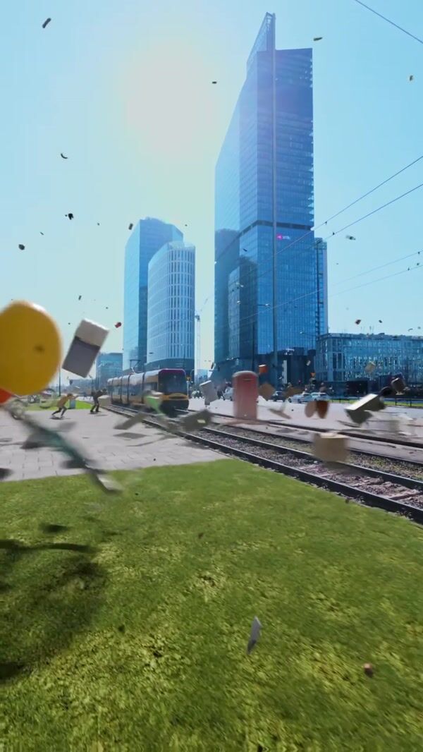 Dreame Vacuum Cleaner Sweeps from Billboard