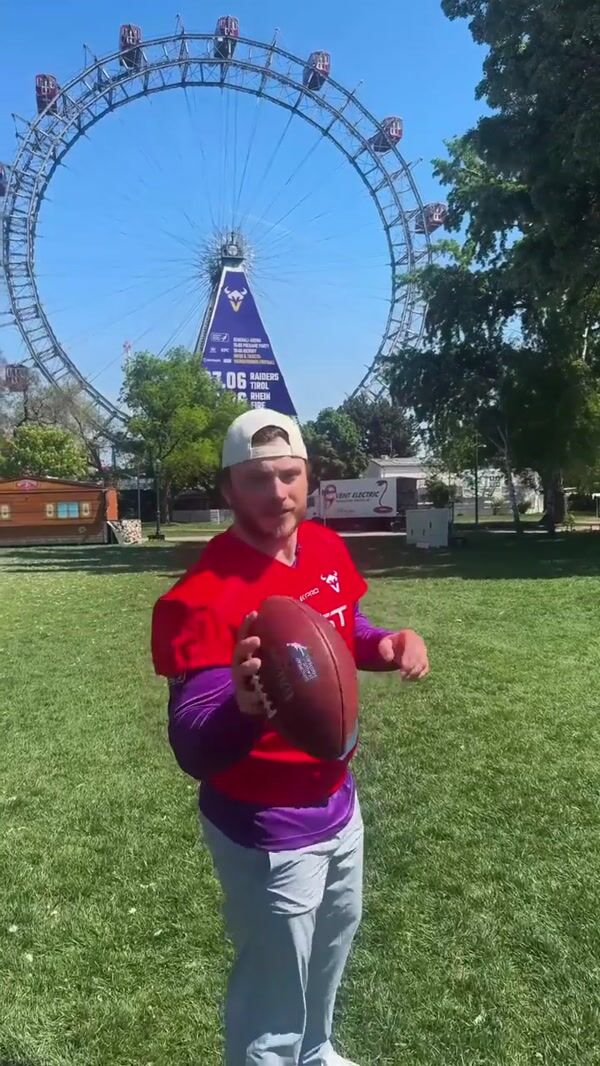 Vienna Vikings Football Strikes Billboard