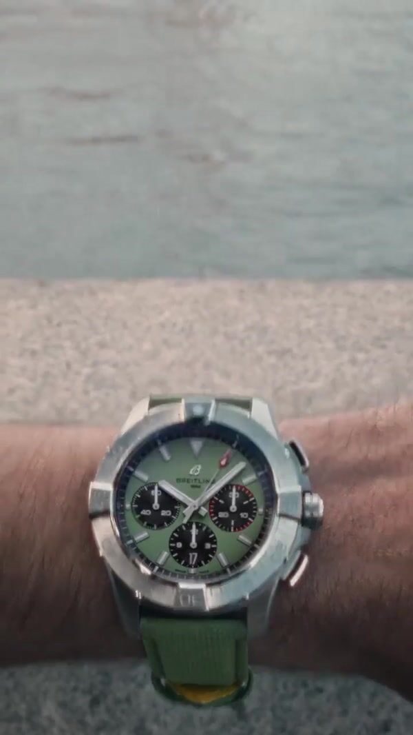Breitling Workers Clean Watch Face on Big Ben