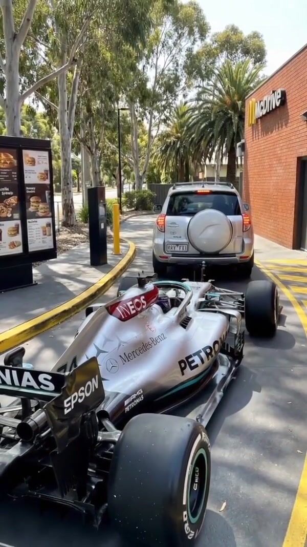 F1 × McDonald's — Australian GP FOOH Concept