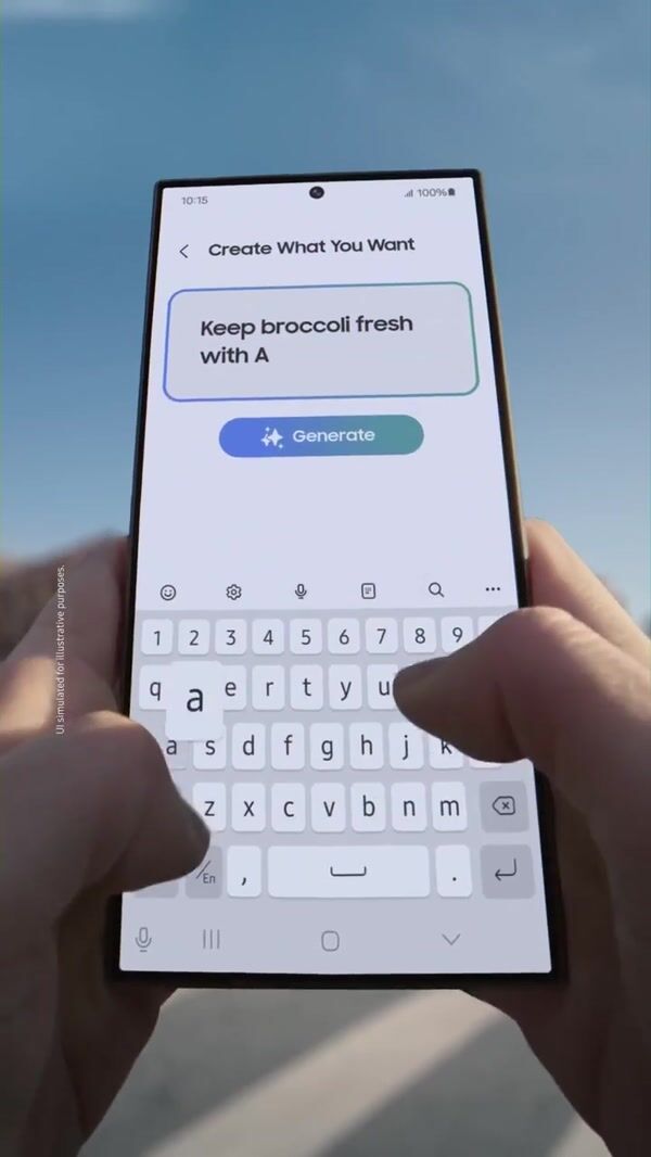 Samsung Broccoli AI Fridge Scan