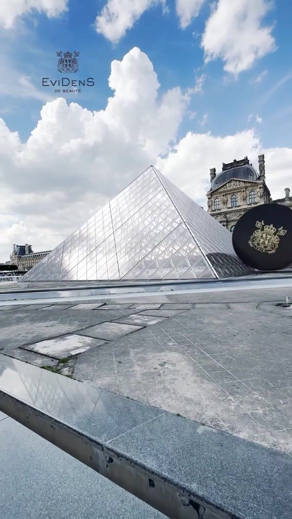 EviDenS Face Mask Covers Paris in Ice Crystals