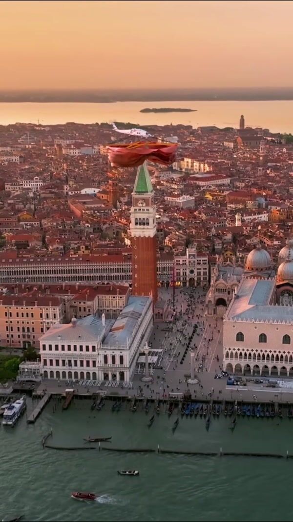 Mionetto Bell Tower Transformed into Wine Bottle
