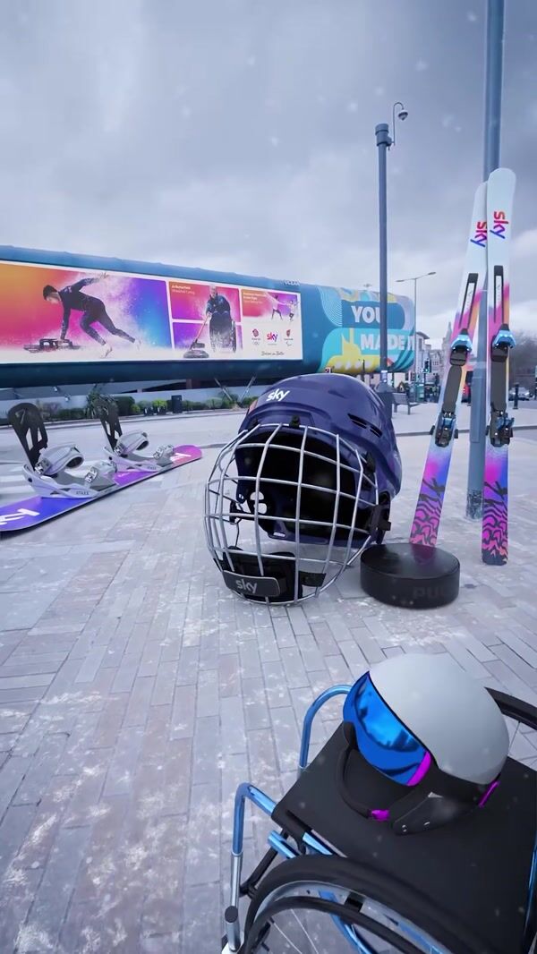 Tobes Giant Paralympic Gear Scattered in Liverpool