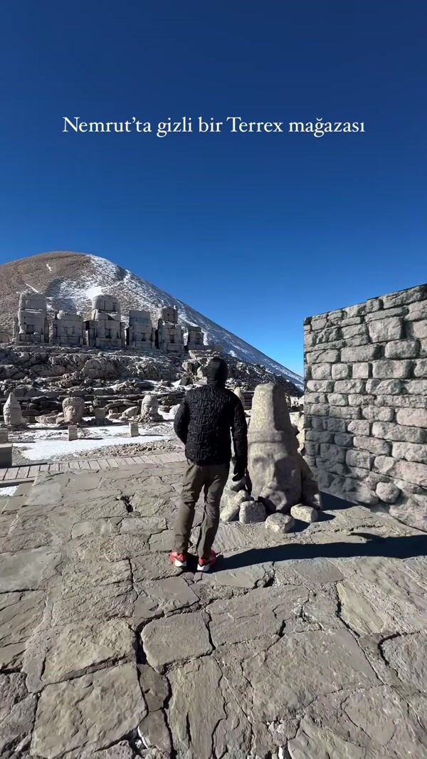 Adidas Terrex Shop Hidden on Stone Wall