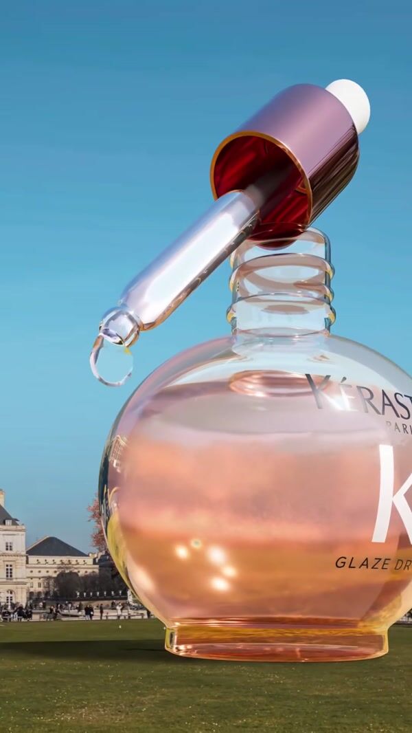 Kérastase Roses Bloom with Hair Oil Drops