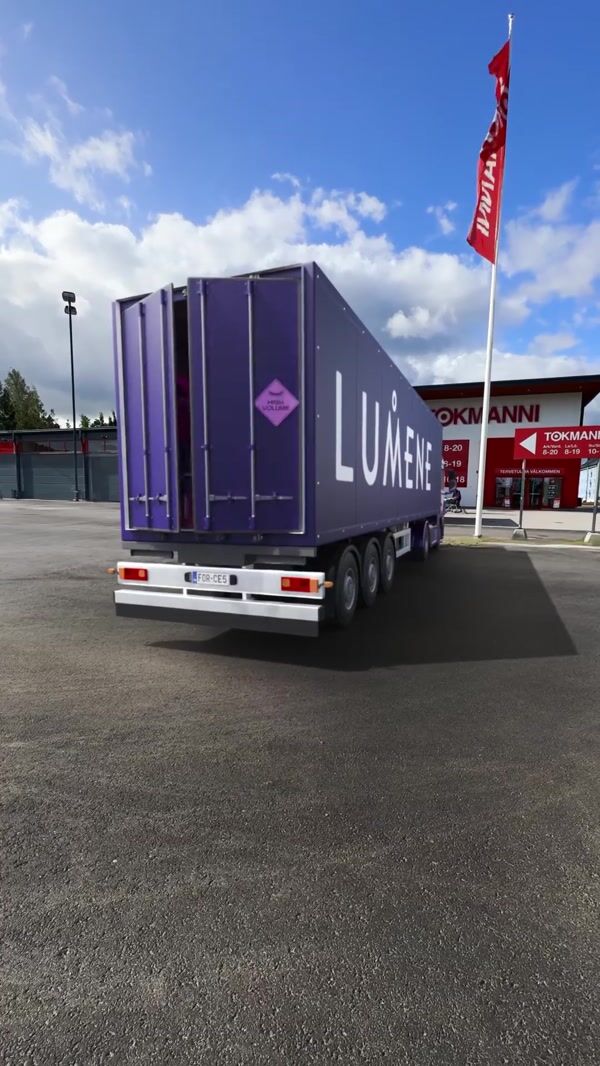 Lumene Mascaras Cascade from Delivery Truck