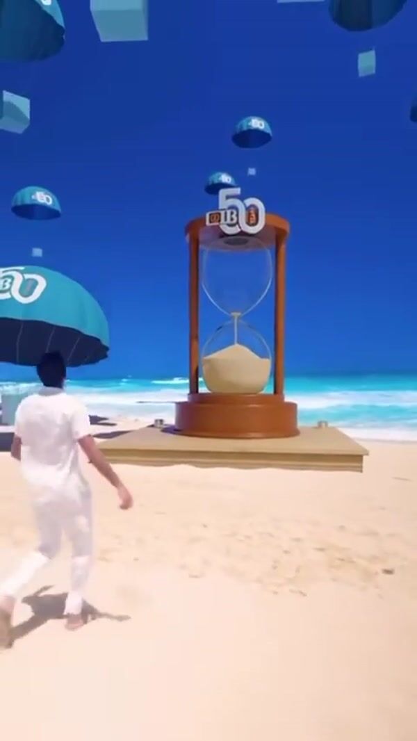 CIB Massive Hourglass on the Shore