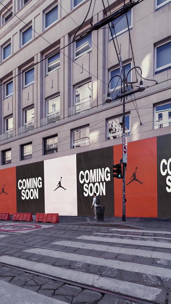 Jordan - Opening store in Milan