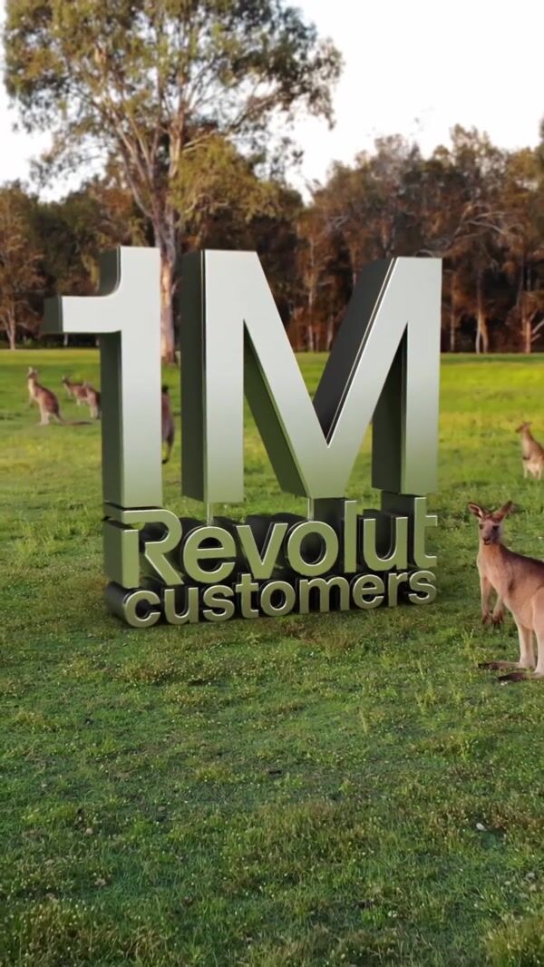 Revolut Kangaroos Around 1M Milestone Installation