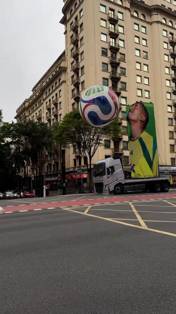 Adidas Trionda Ball Bounces Through São Paulo