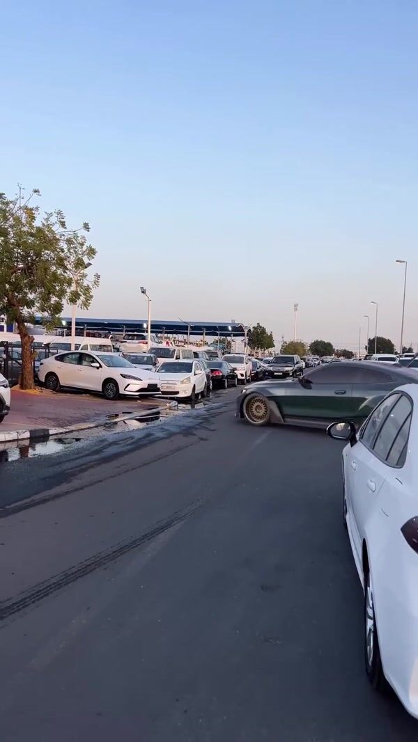 Automax BMW Car Drifts to Trailer Truck