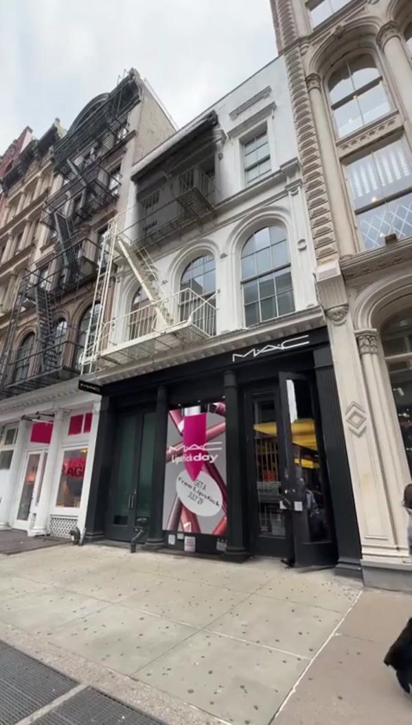 MAC Cosmetics Giant Receipt Shows Lipstick Shades