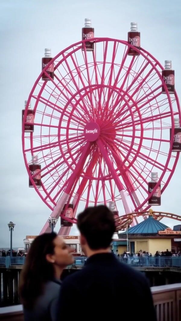 Benefit Lip Tint Wagons on Pink Ferris Wheel