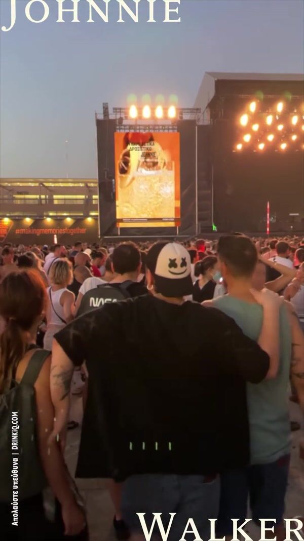 Johnnie Walker Giant Man at Release Athens