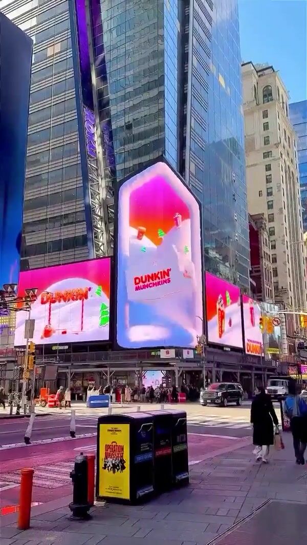 Dunkin Munchkins Jump Out of the Box