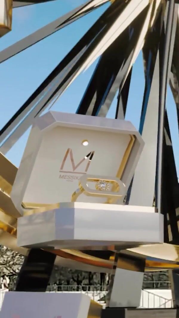 Messika Ferris Wheel Installation with Giant Ring