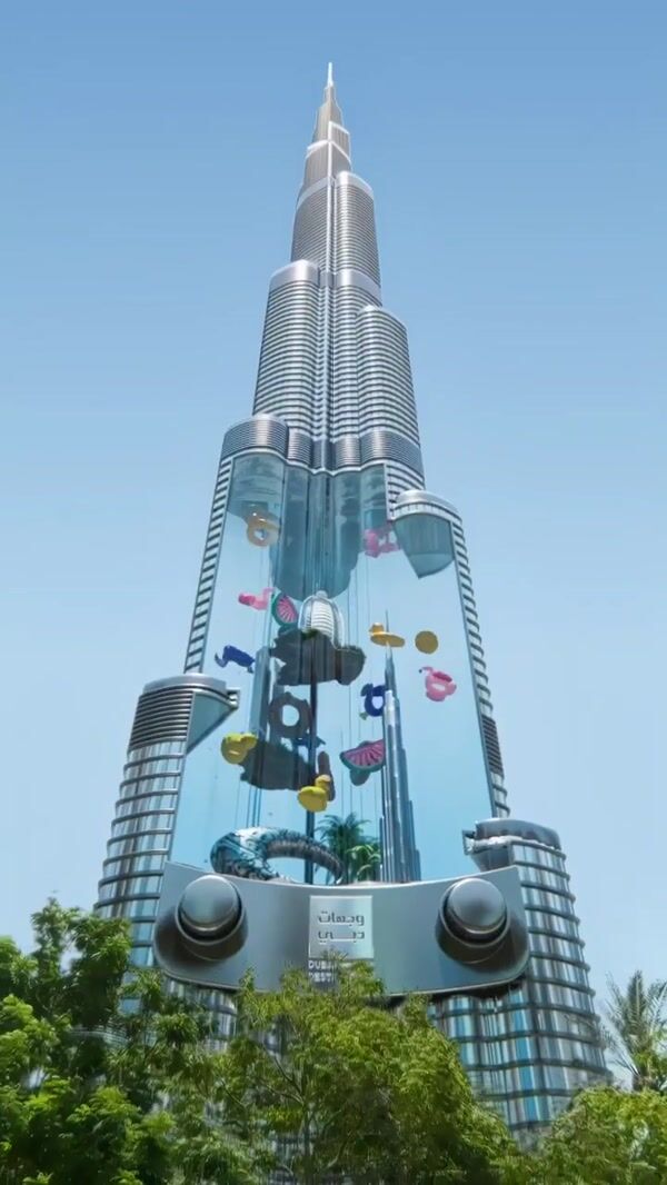 BrandDubai Ring Toss Game on Buildings of Dubai