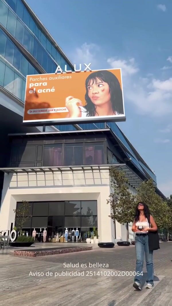 Alux Skin Drone Applies Pimple Patch to Billboard Model