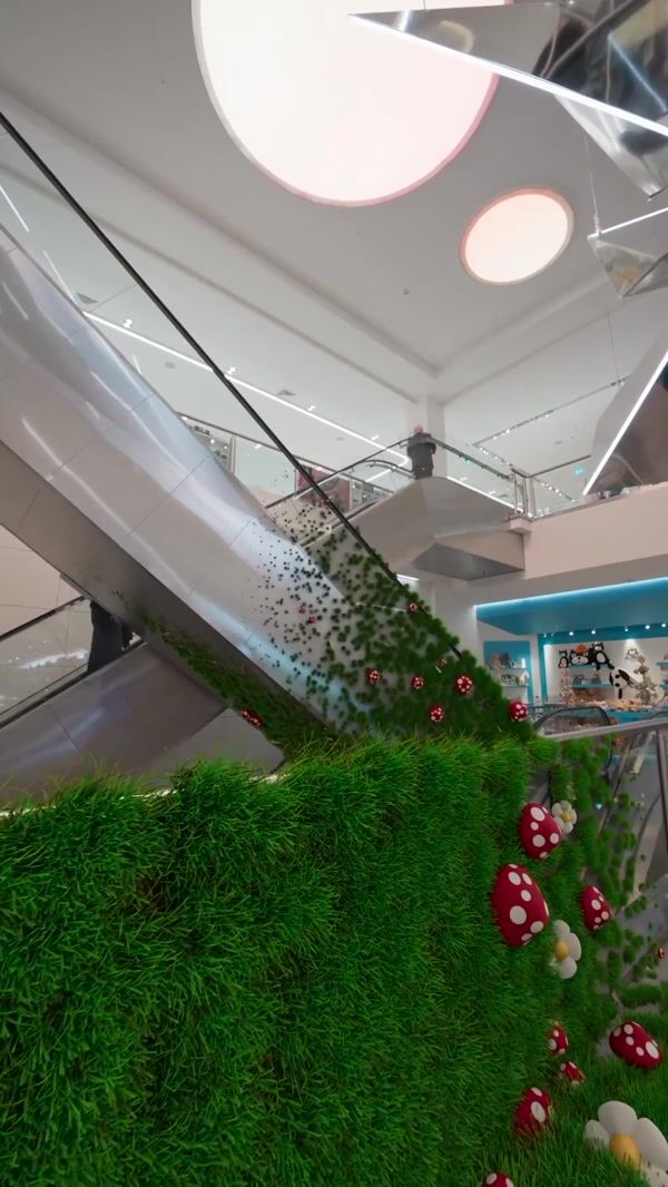 Fenty Smurf Village Takes Brown Thomas
