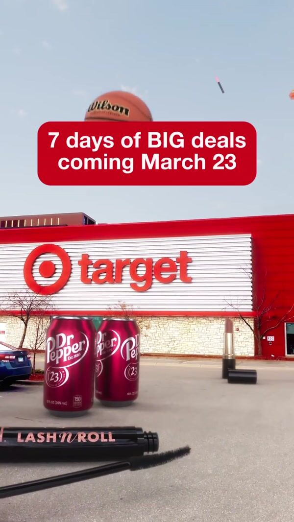 Target Oversized Items Scattered on Parking Space