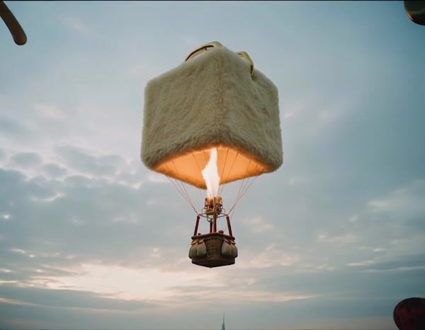 Cult Gaia Giant Bags as Hot Air Balloons