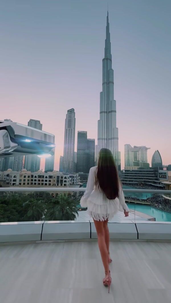 Amaya Dubai Flying Food Delivery Car in Dubai