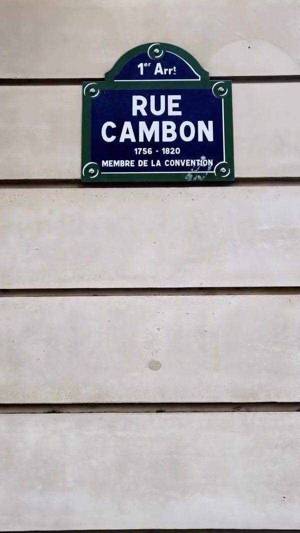 Balmain Bag Hangs in Between Buildings in Paris