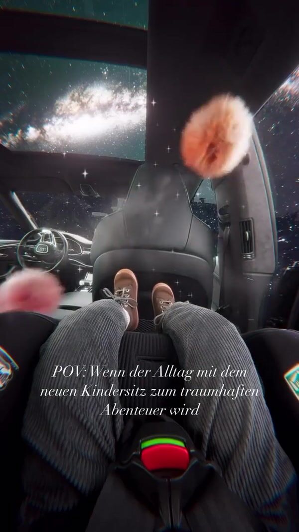 Joie Baby Fuzzy Planets Revolve Inside the Car