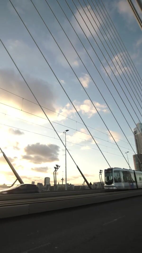Studio Anneloes Massive Clothes on Erasmus Bridge