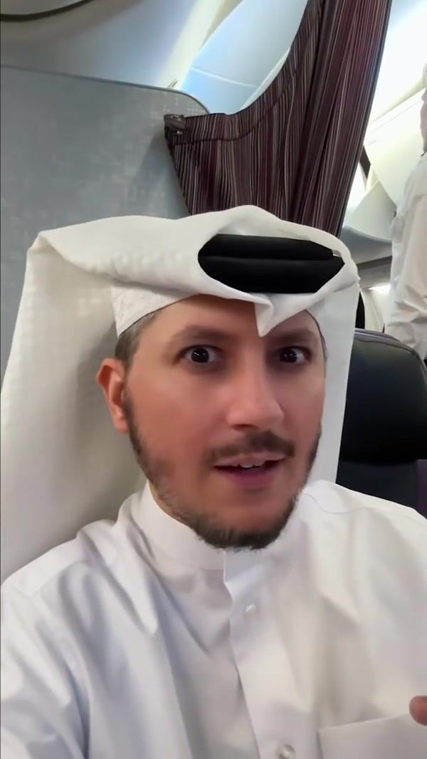 Gold Apple Giant Bags Float Over Doha