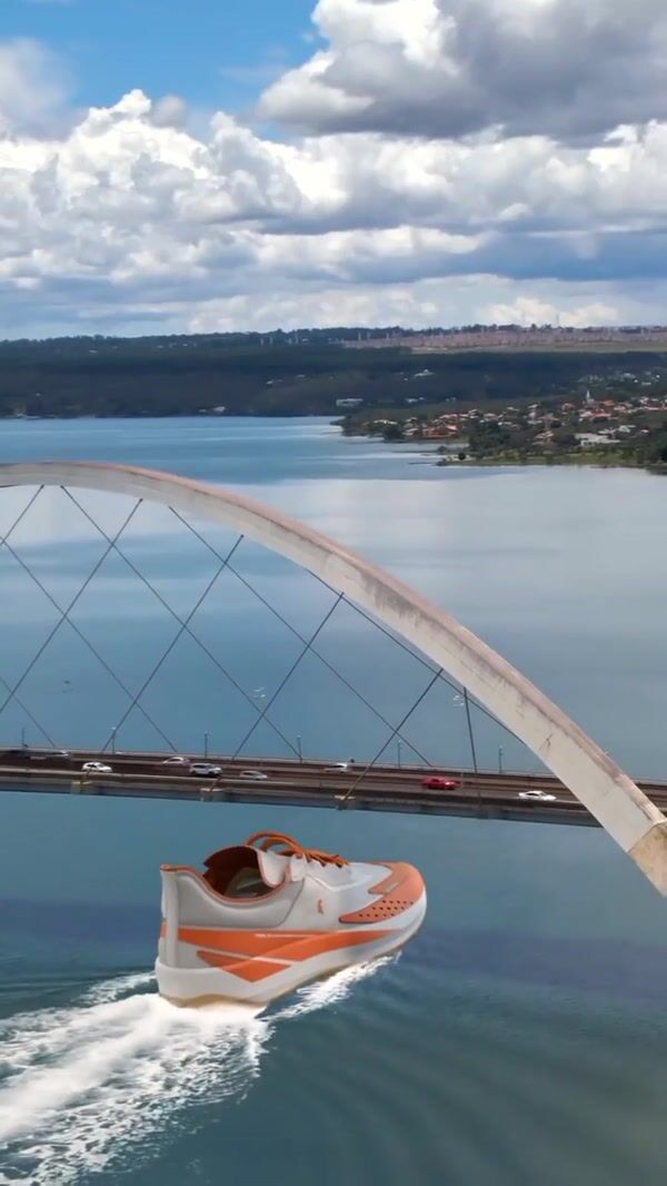 Reserva Orange Sneaker Speedboat in Brazil