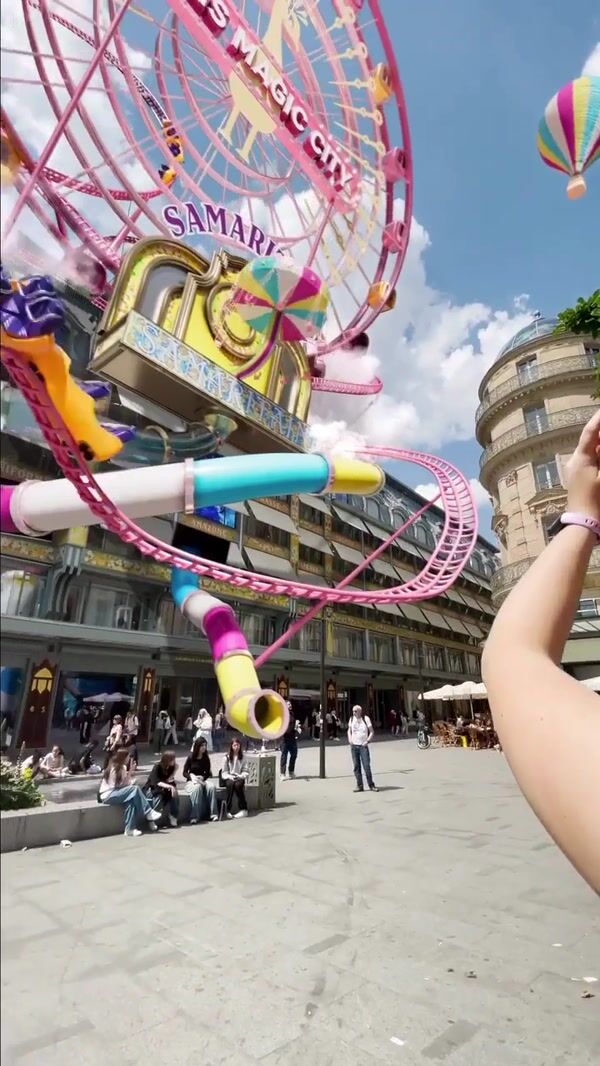 Samaritaine Paris Amusement Park at Store