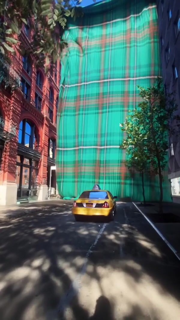 The Glenlivet Tartan Taxi in New York