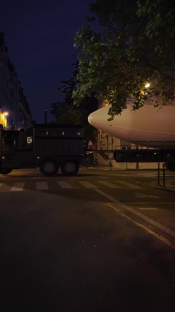 Ariane Group Rocket Display at Paris