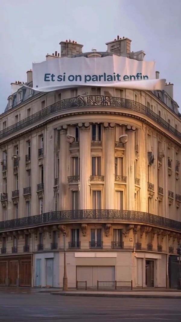 Biolane Giant Banner Revealed on Building Facade