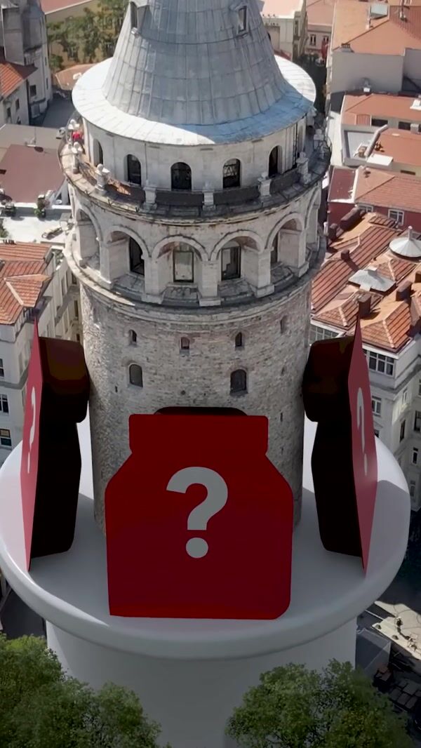 Nutella Question Marks on Giant Jar Standees