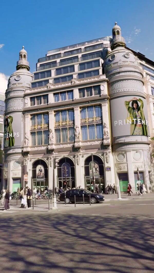 Printemps Department Store Transforms Into Resort