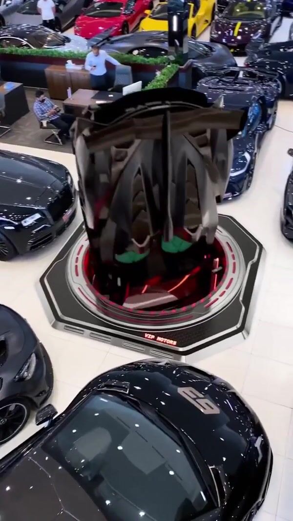 Supercar Blondie Hypercar Rises in Showroom