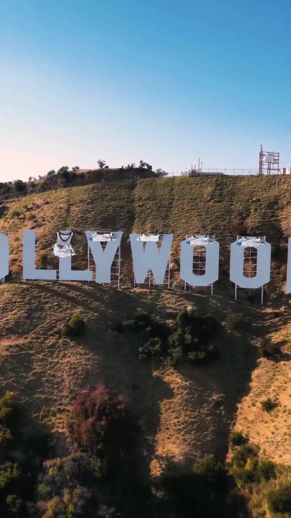 FFBB Jerseys Unfolded at Hollywood Sign