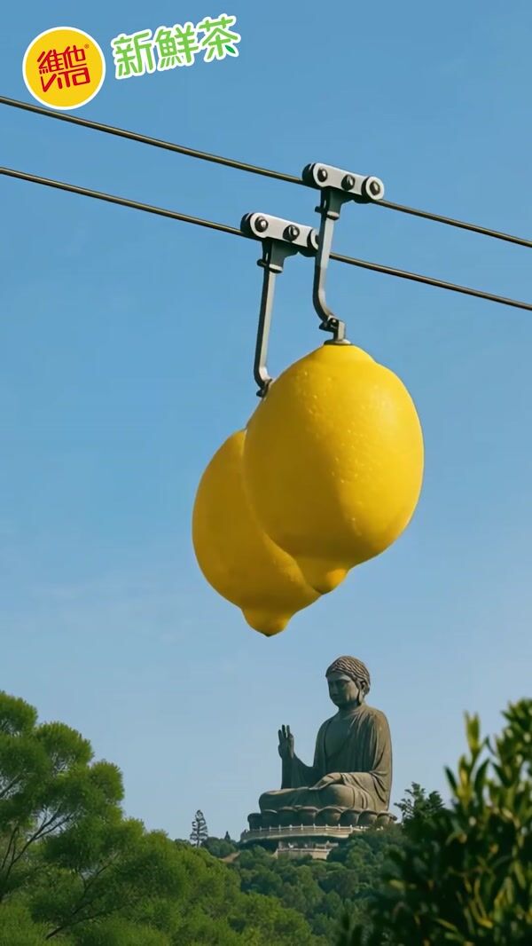 Vita Giant Fruits Take Over Hong Kong