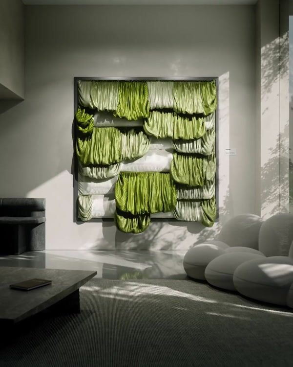 Abstract Cloth Artwork