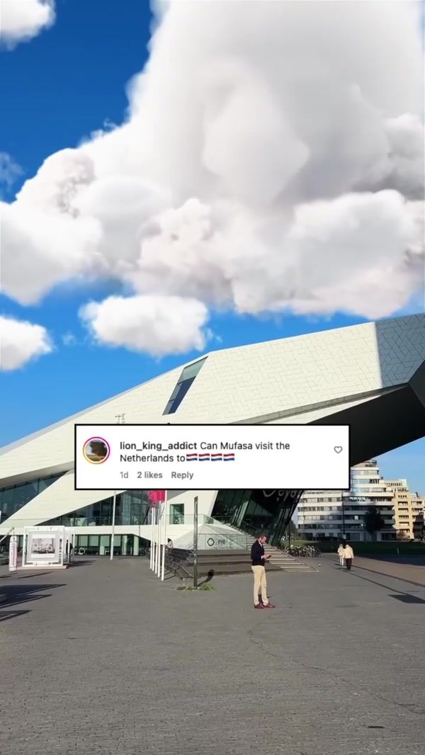 Disney Studios Lion King Clouds in the Netherlands