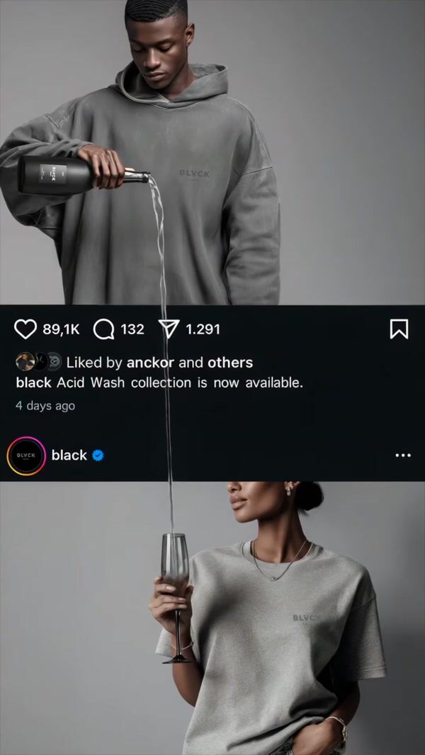 Blvck Water Turns to Wine on Social Media Feed